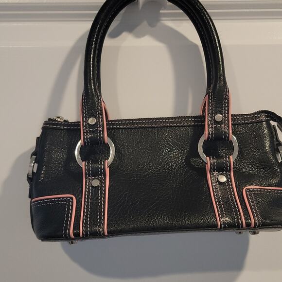 Vintage Nordstrom Leather Mini Satchel (Rare Sample) - Picture 3 of 16